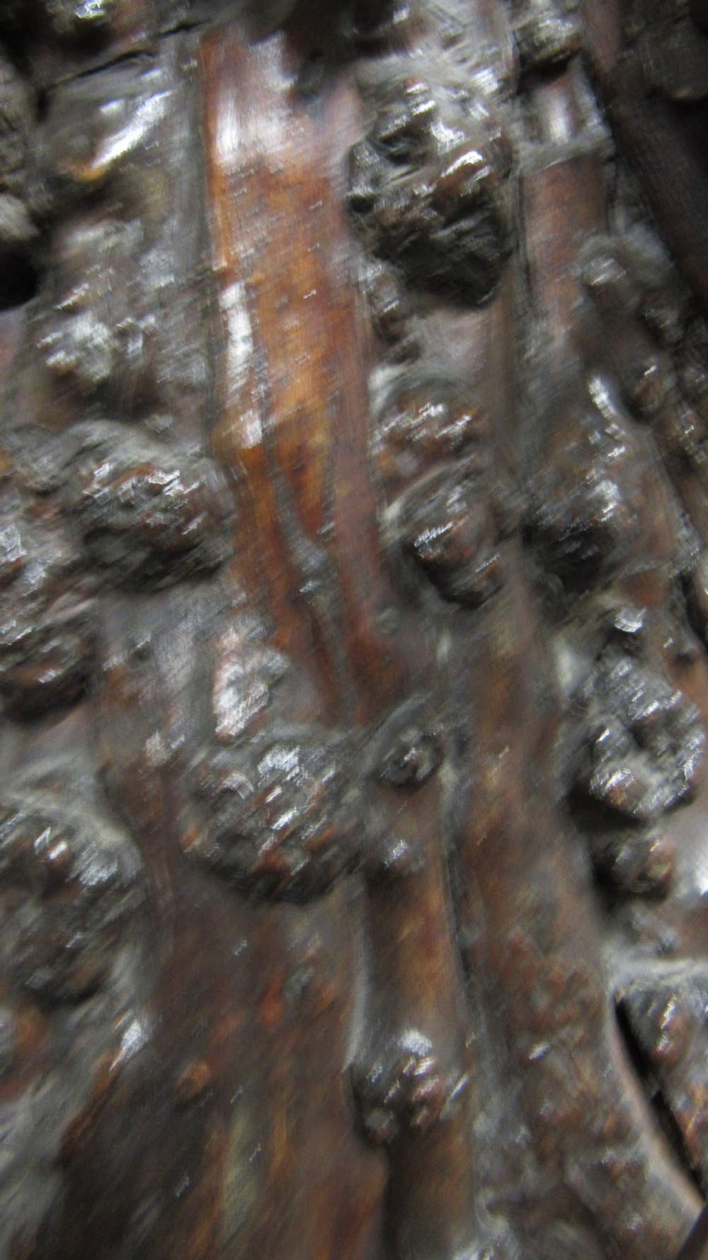 Chinese root carving of shou lao  View III