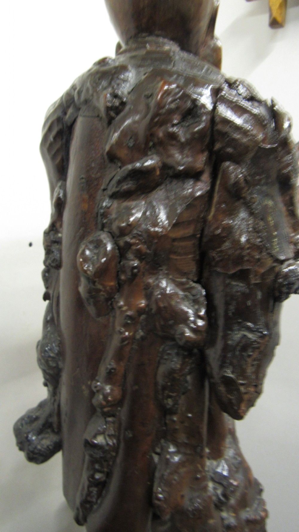Chinese root carving of shou lao  View VI