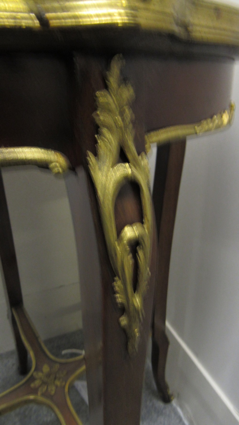19thc French table  View VII