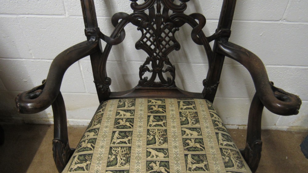 chippendale desk chair View XIV