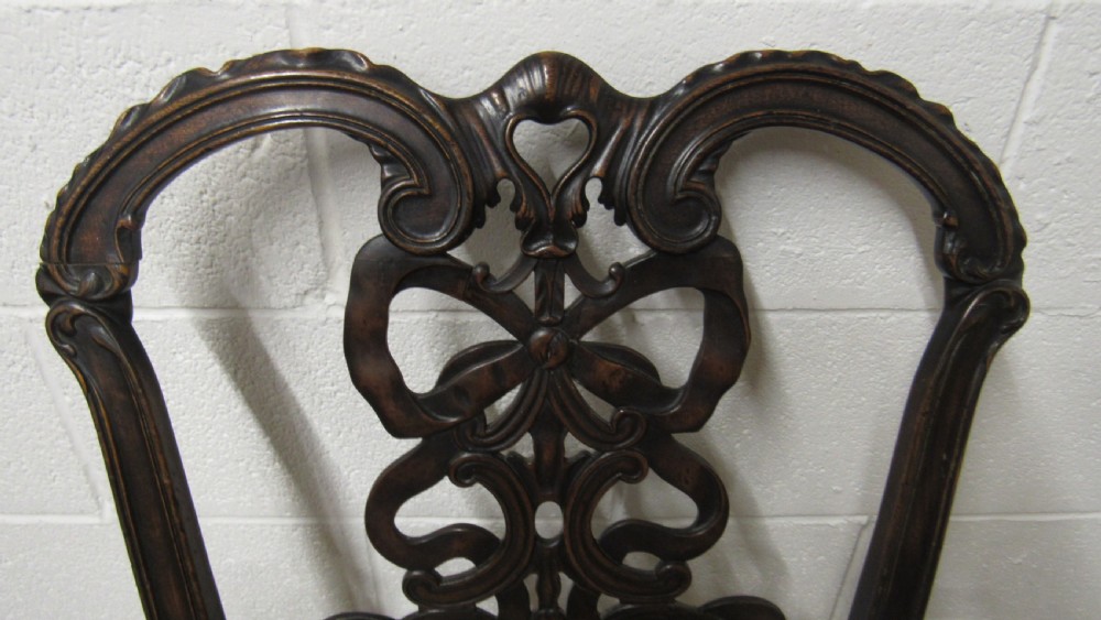 chippendale desk chair View XV