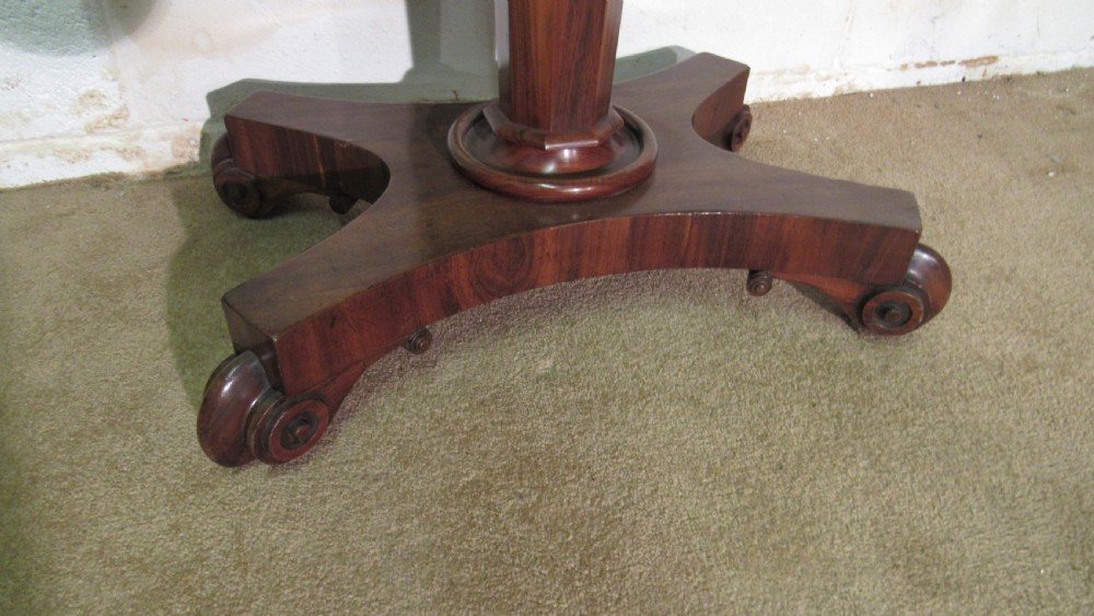 pair of mahogany late georgian card tables View III