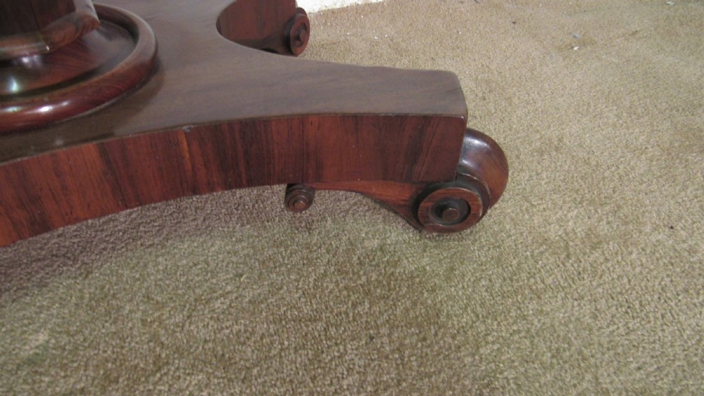 pair of mahogany late georgian card tables View IV