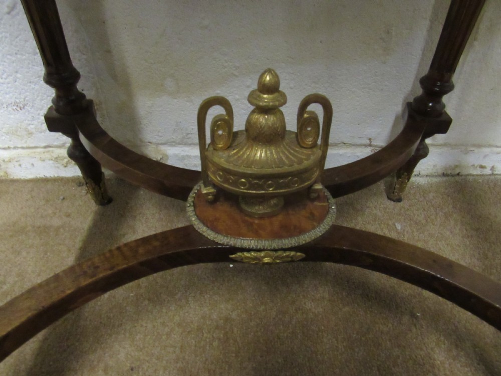 superb marquetry ladies jewelry and vanity table View VI