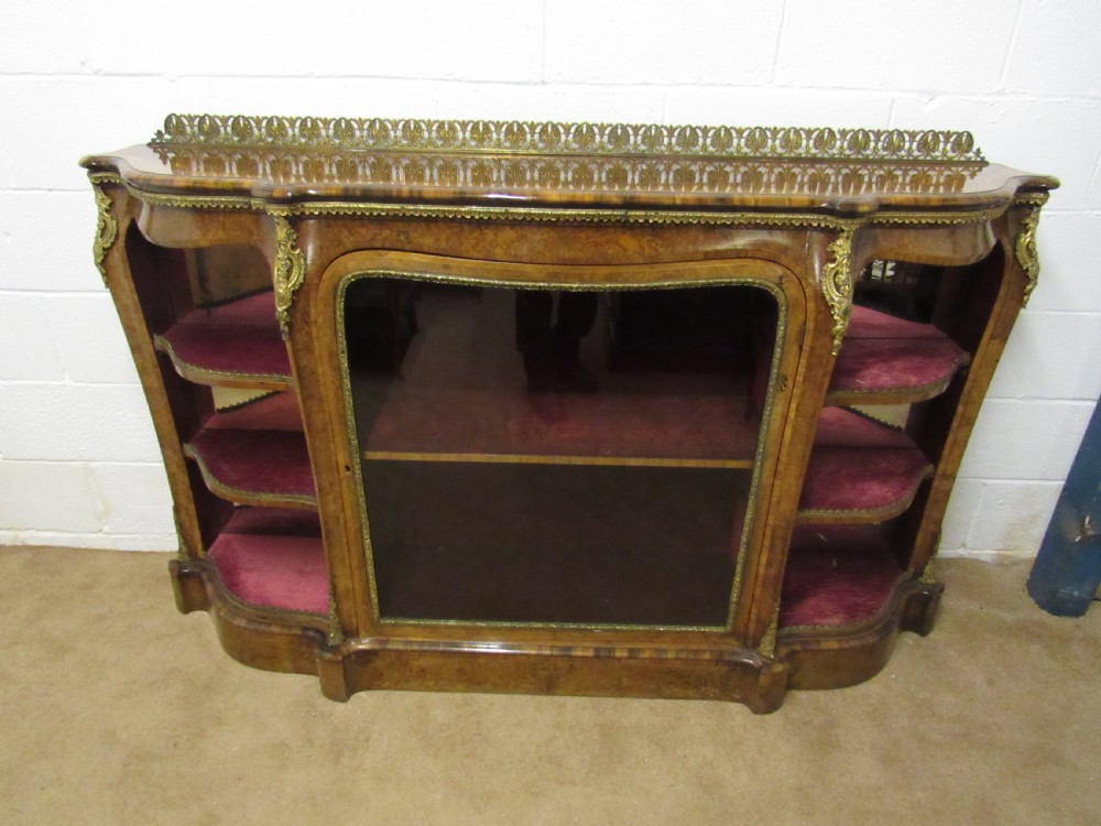 gillows walnut credenza 