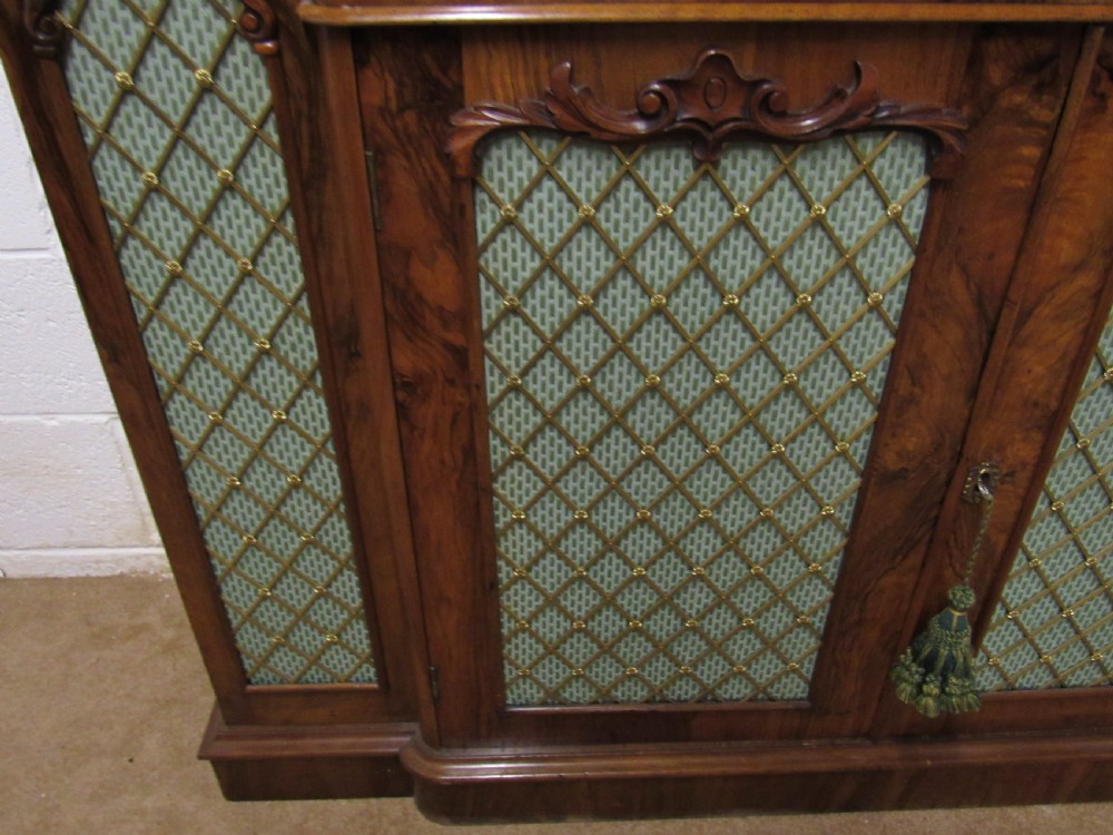 Victorian walnut side cabinet  View IV