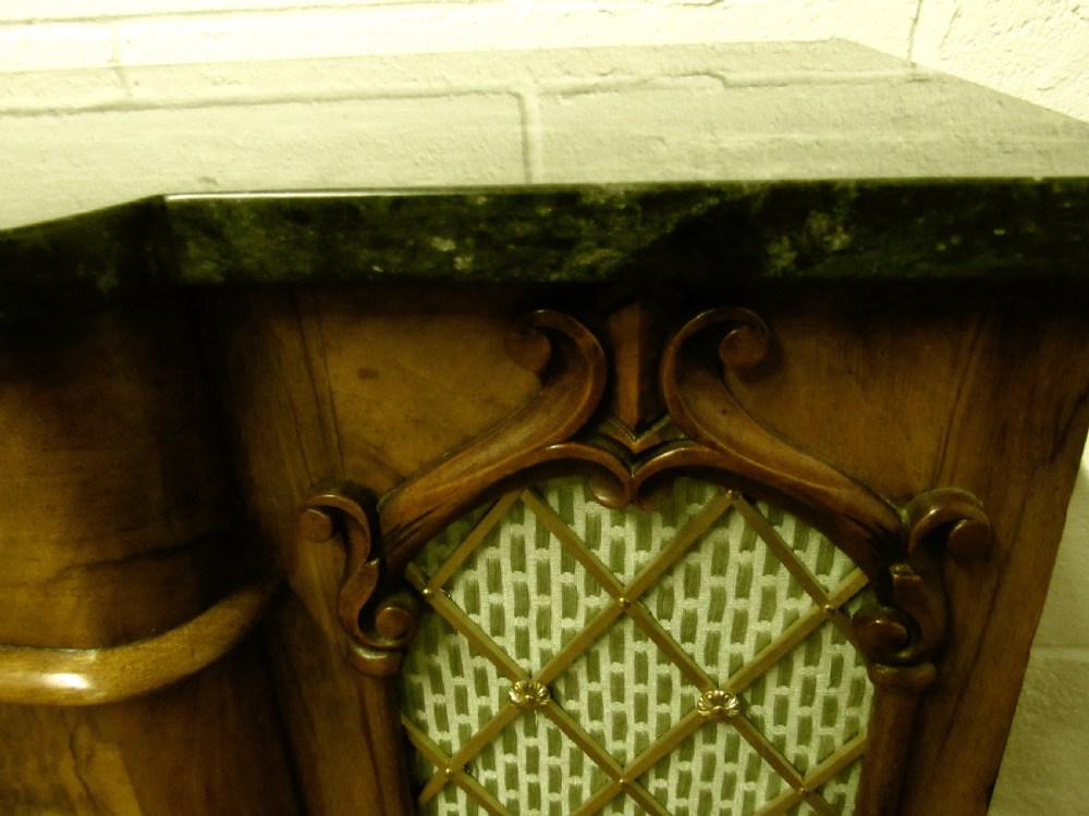 Victorian walnut side cabinet  View VI