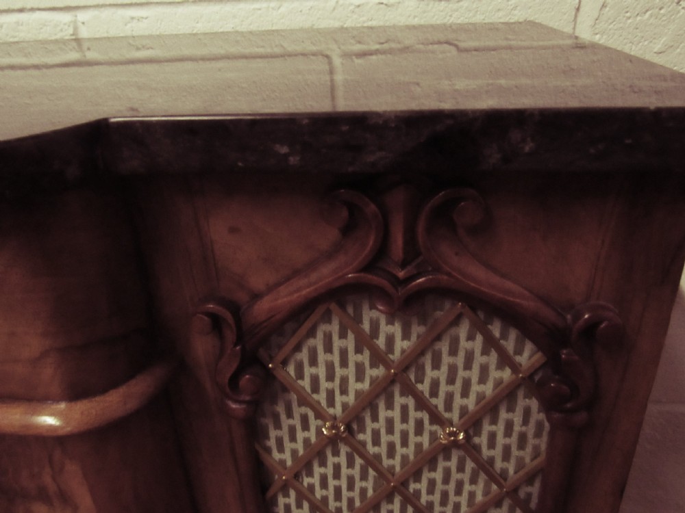 Victorian walnut side cabinet  View IX