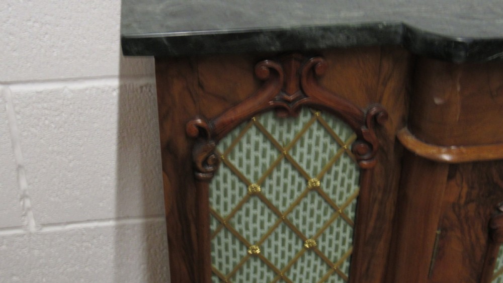 Victorian walnut side cabinet  View XV