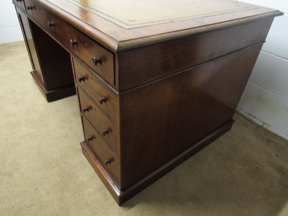 superb early victorian partners desk View VIII