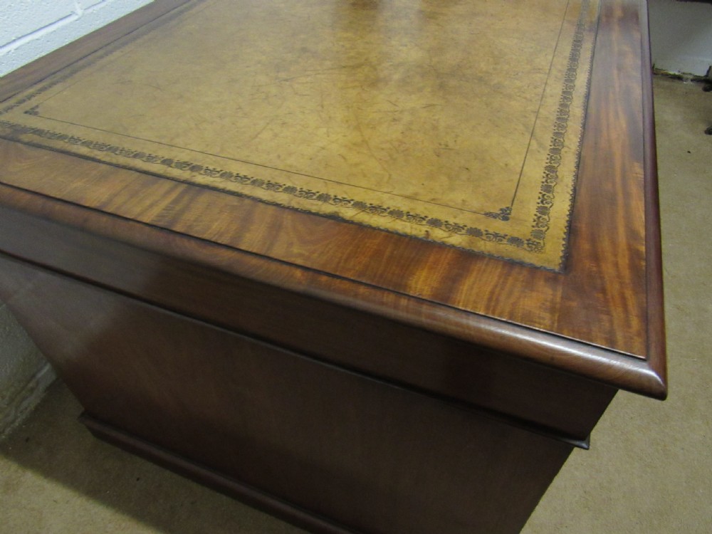 superb early victorian partners desk View XI