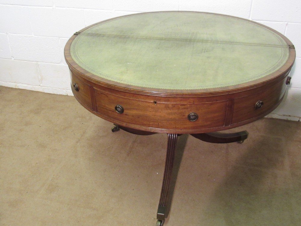 georgian  gentlemans stand as a drum table View II