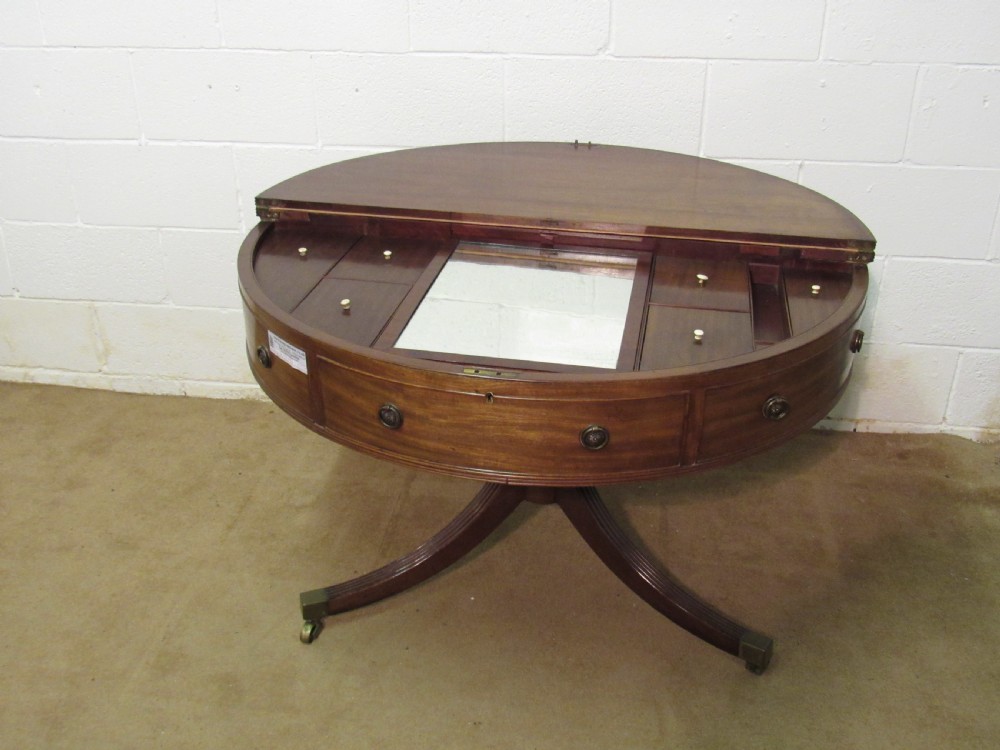 georgian  gentlemans stand as a drum table View VII