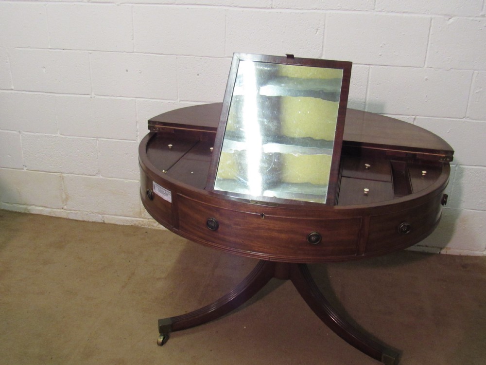 georgian  gentlemans stand as a drum table View VIII