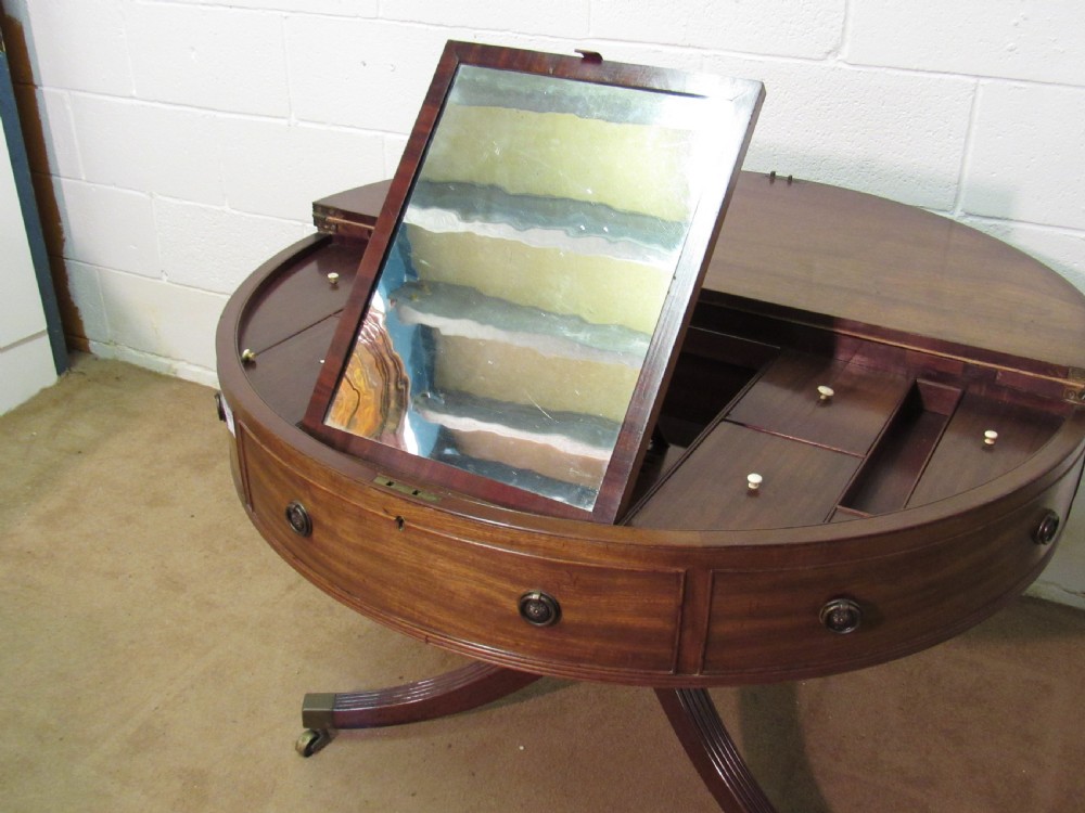 georgian  gentlemans stand as a drum table View X