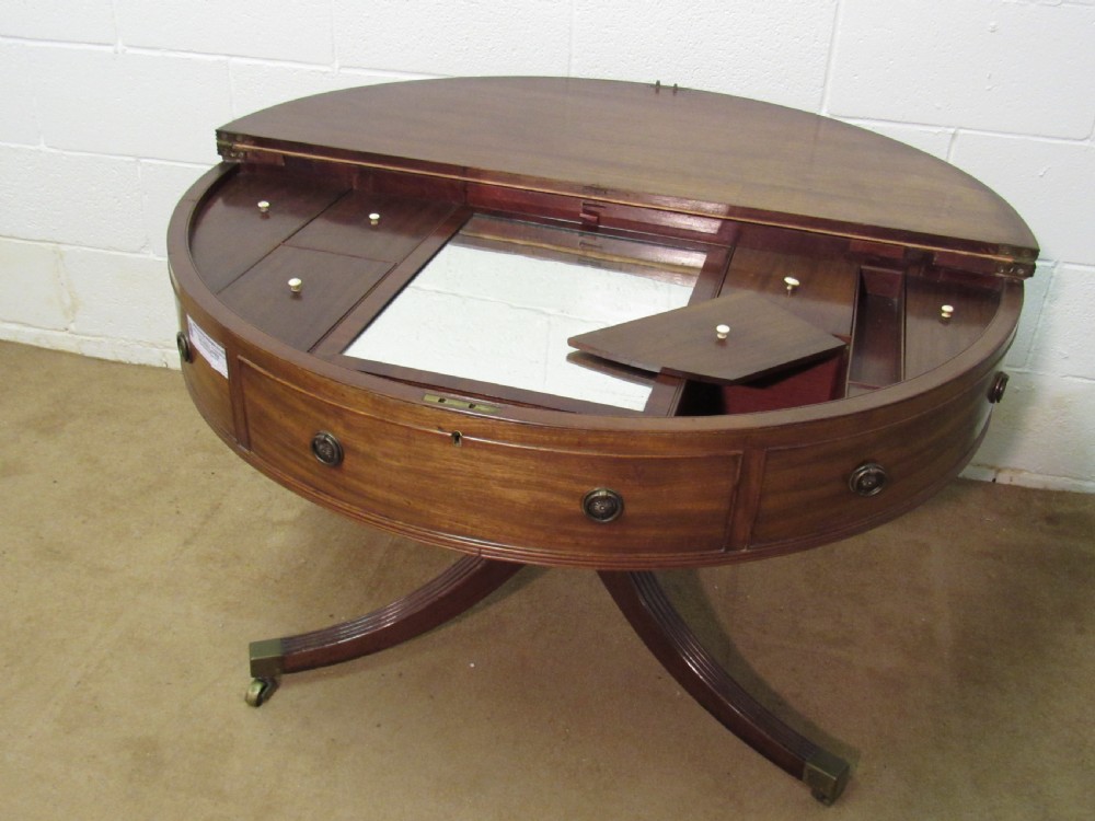 georgian  gentlemans stand as a drum table View XI