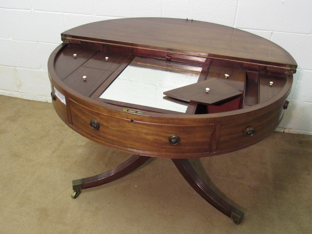 georgian  gentlemans stand as a drum table View XII