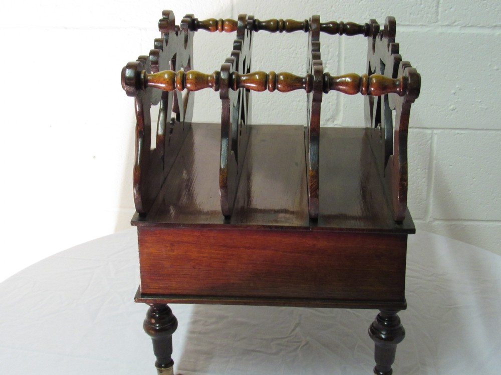 Victorian rosewood canterbury  View III