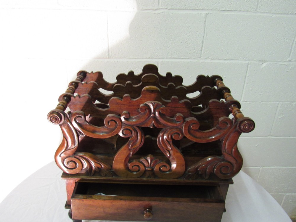Victorian rosewood canterbury  View VII
