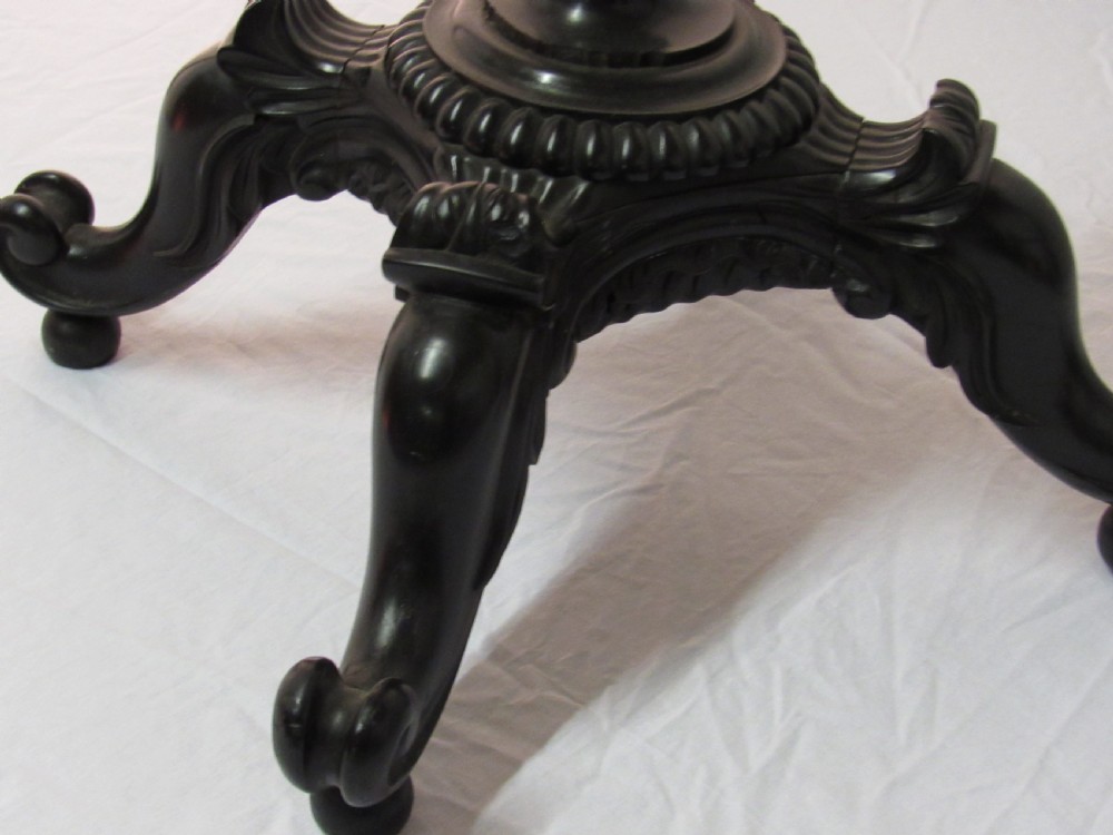 Superb ebony stand  View II