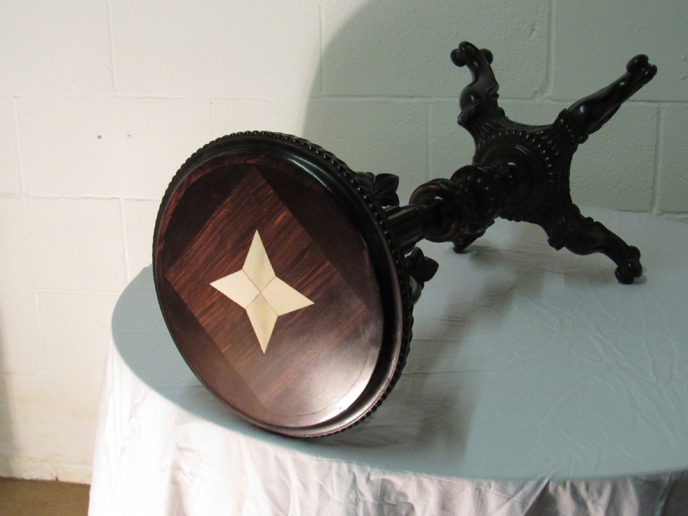 Superb ebony stand  View VII