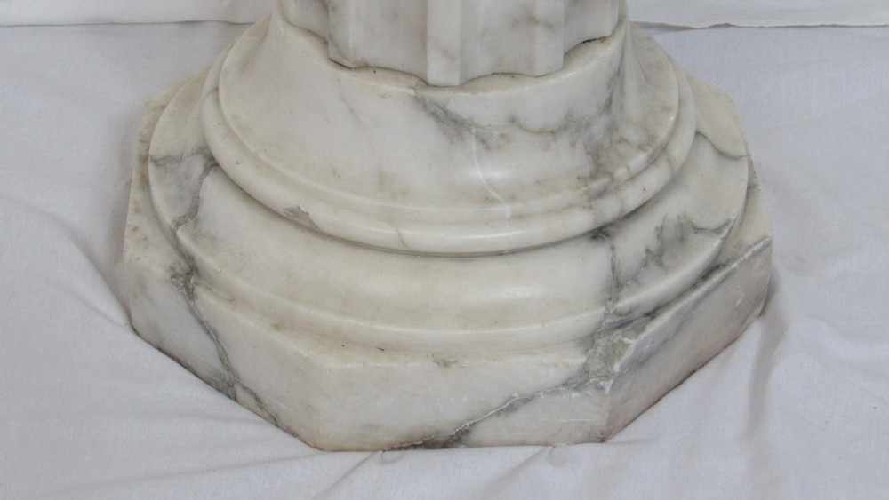 Marble and alabaster figure the fisher boy  View VI