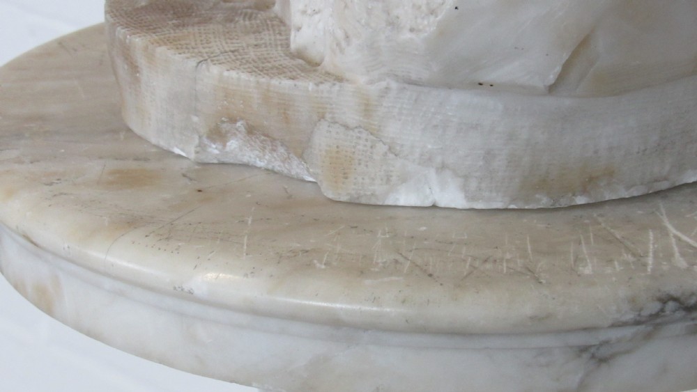 Marble and alabaster figure the fisher boy  View IX