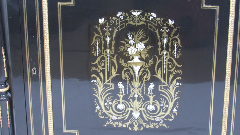 Marquetry side cabinet  View II