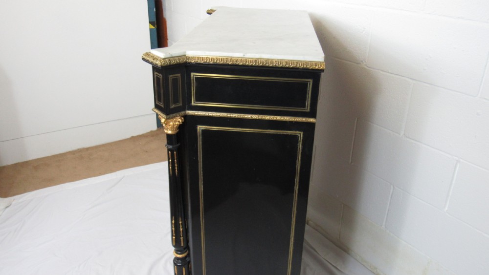 Marquetry side cabinet  View XIV