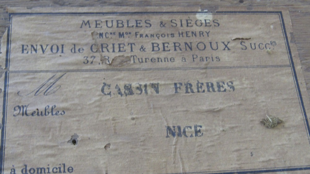 Marquetry side cabinet  View XVII