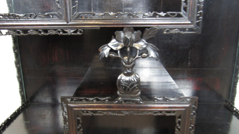 Rare 19thc  chinese  cabinet View III