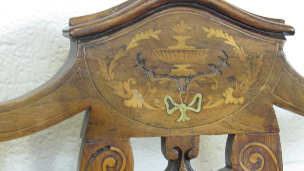 four edwardian inlaid chairs View XVIII