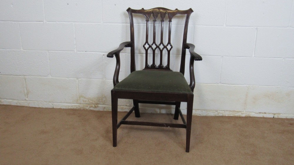 superb chippendale childs armchair 19thc View II