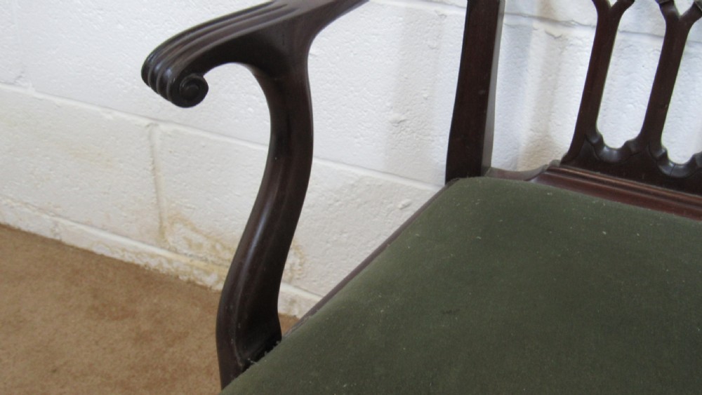superb chippendale childs armchair 19thc View XI