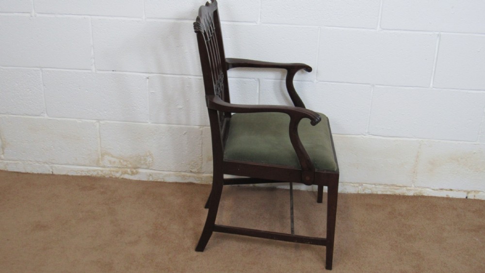 superb chippendale childs armchair 19thc View XIII