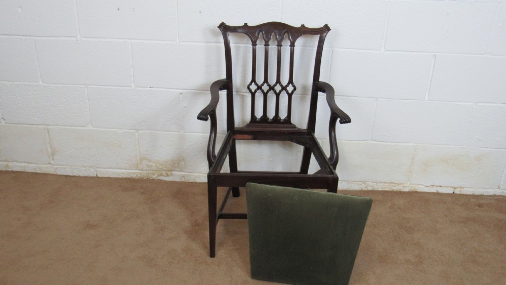superb chippendale childs armchair 19thc View XV