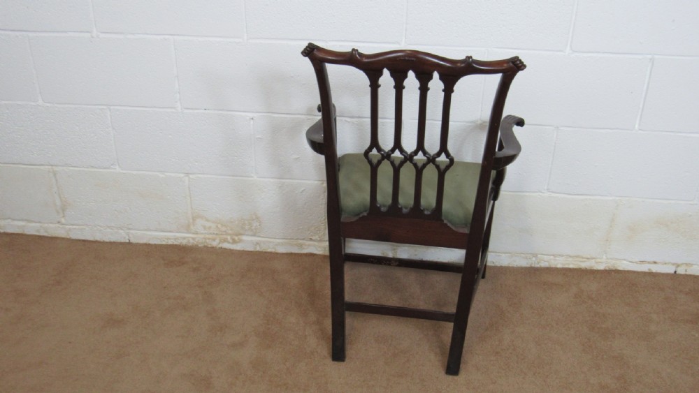 superb chippendale childs armchair 19thc View XVI