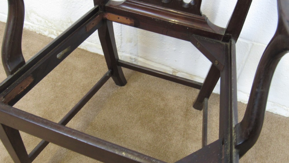 superb chippendale childs armchair 19thc View XVII