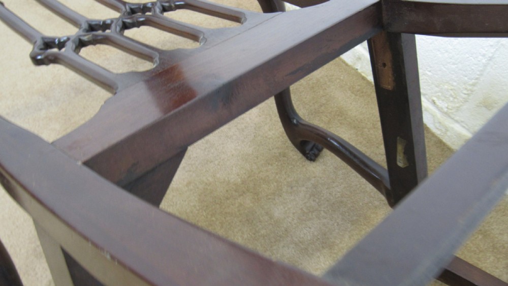 superb chippendale childs armchair 19thc View XIX