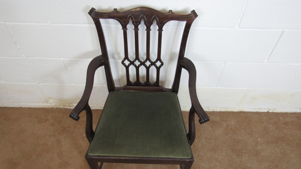 superb chippendale childs armchair 19thc View XXI