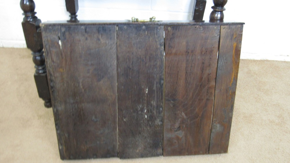 17th century oak side table View XII
