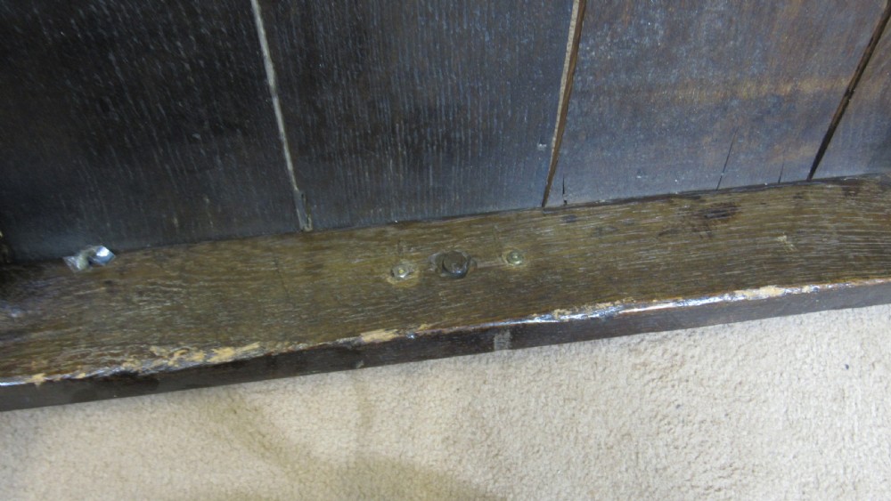 17th century oak side table View XV