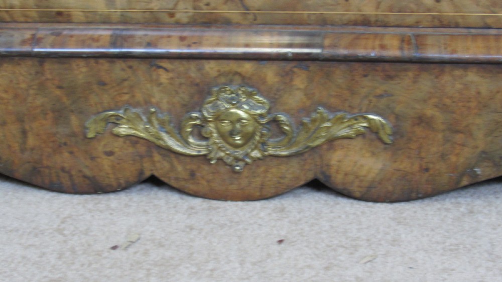 Superb quality walnut credenza side cabinet  View IX