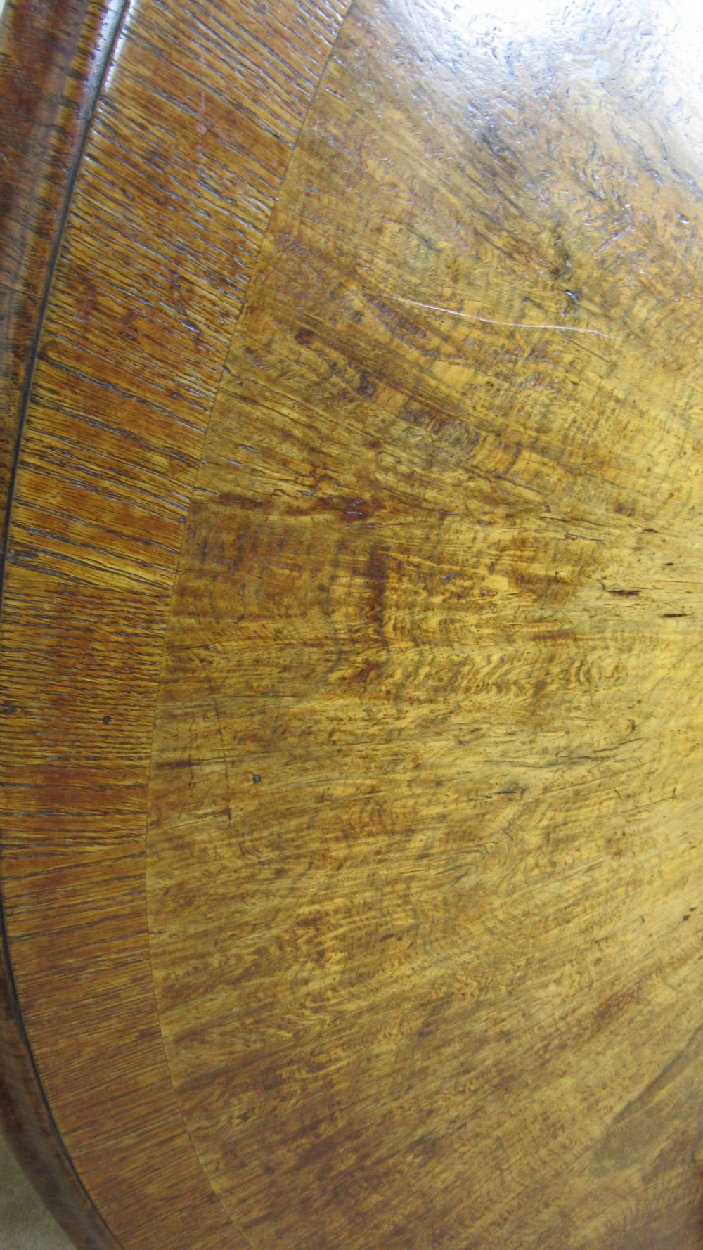 Superb pollard oak centre table  View IV