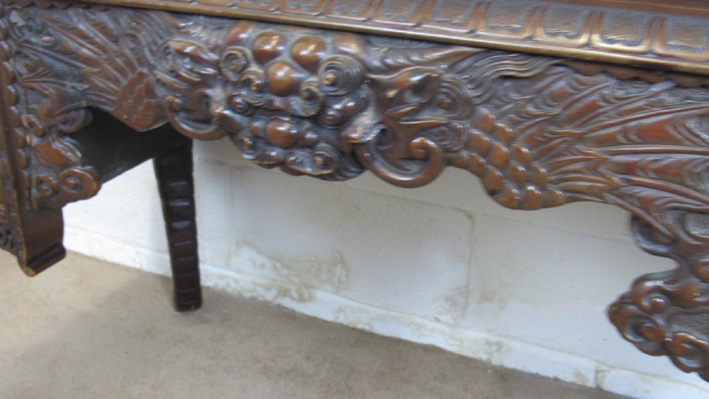 Fantastic carved dressing table   View VIII