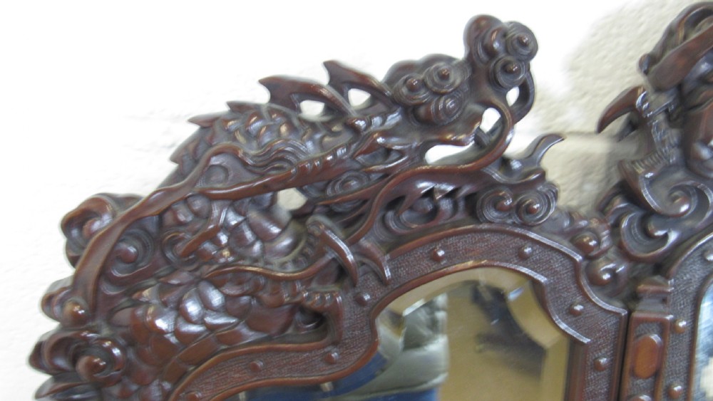 Fantastic carved dressing table   View XI