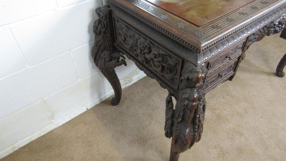 Fantastic carved dressing table   View XVIII
