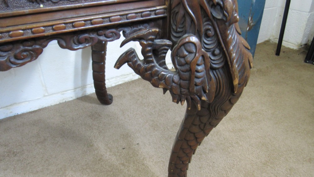 Fantastic carved dressing table   View XXII
