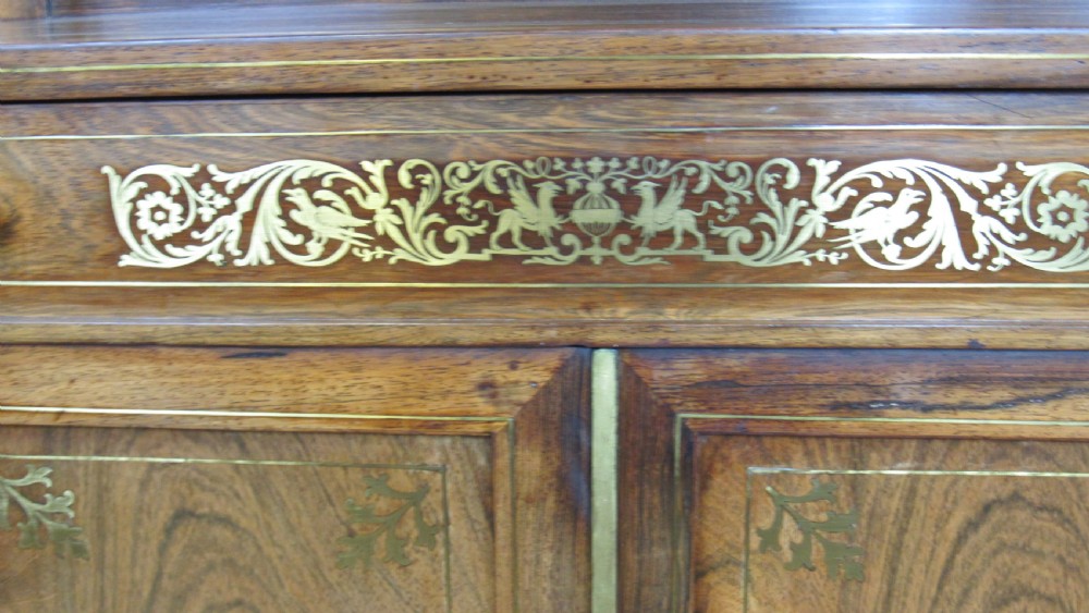 regency small brass chiffonier View II