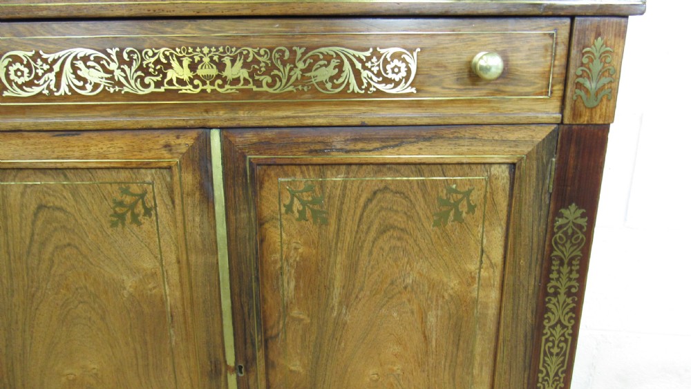regency small brass chiffonier View V